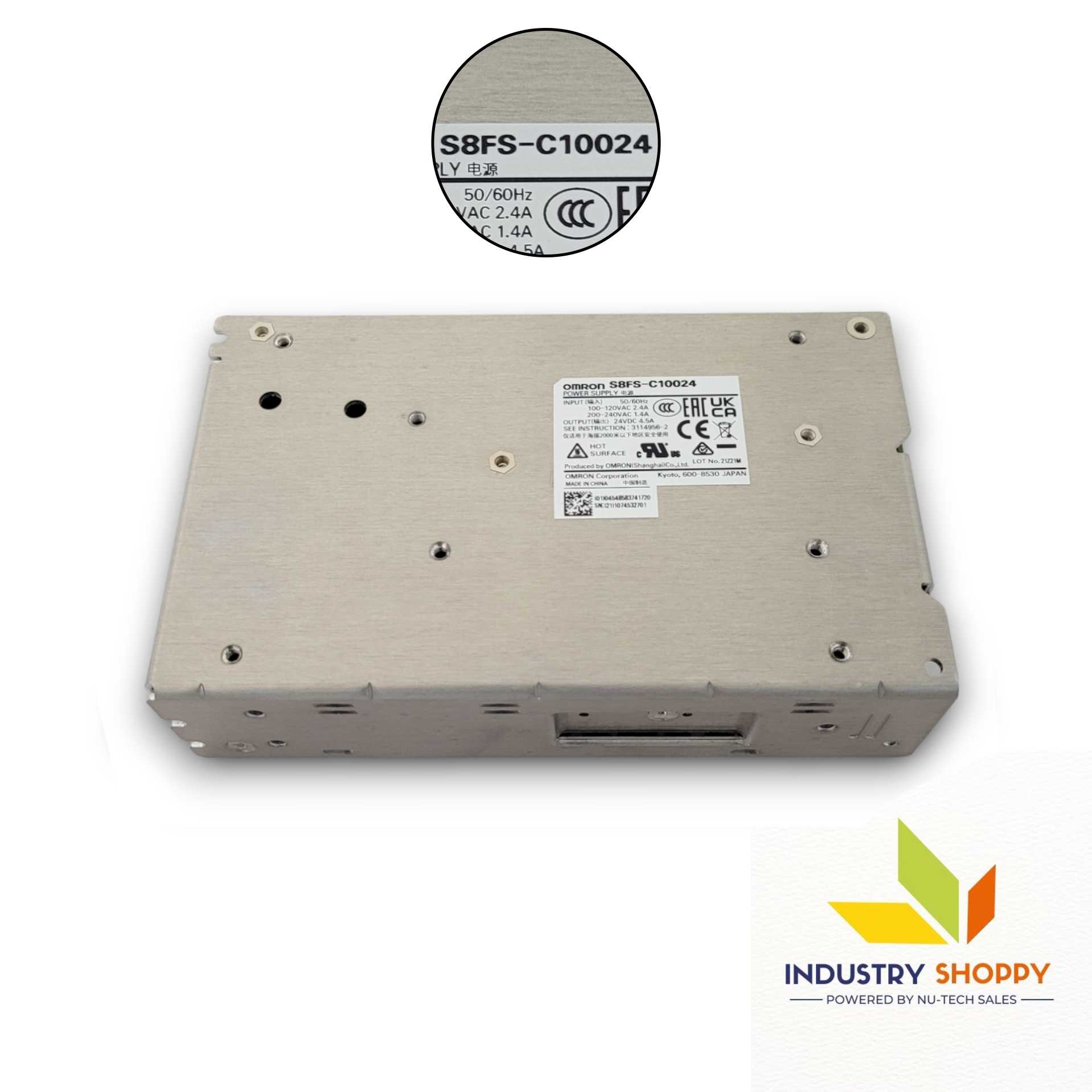 Omron S8FS-C10024 SMPS Power Supply Omron S8FS-C10024 SMPS Power Supply